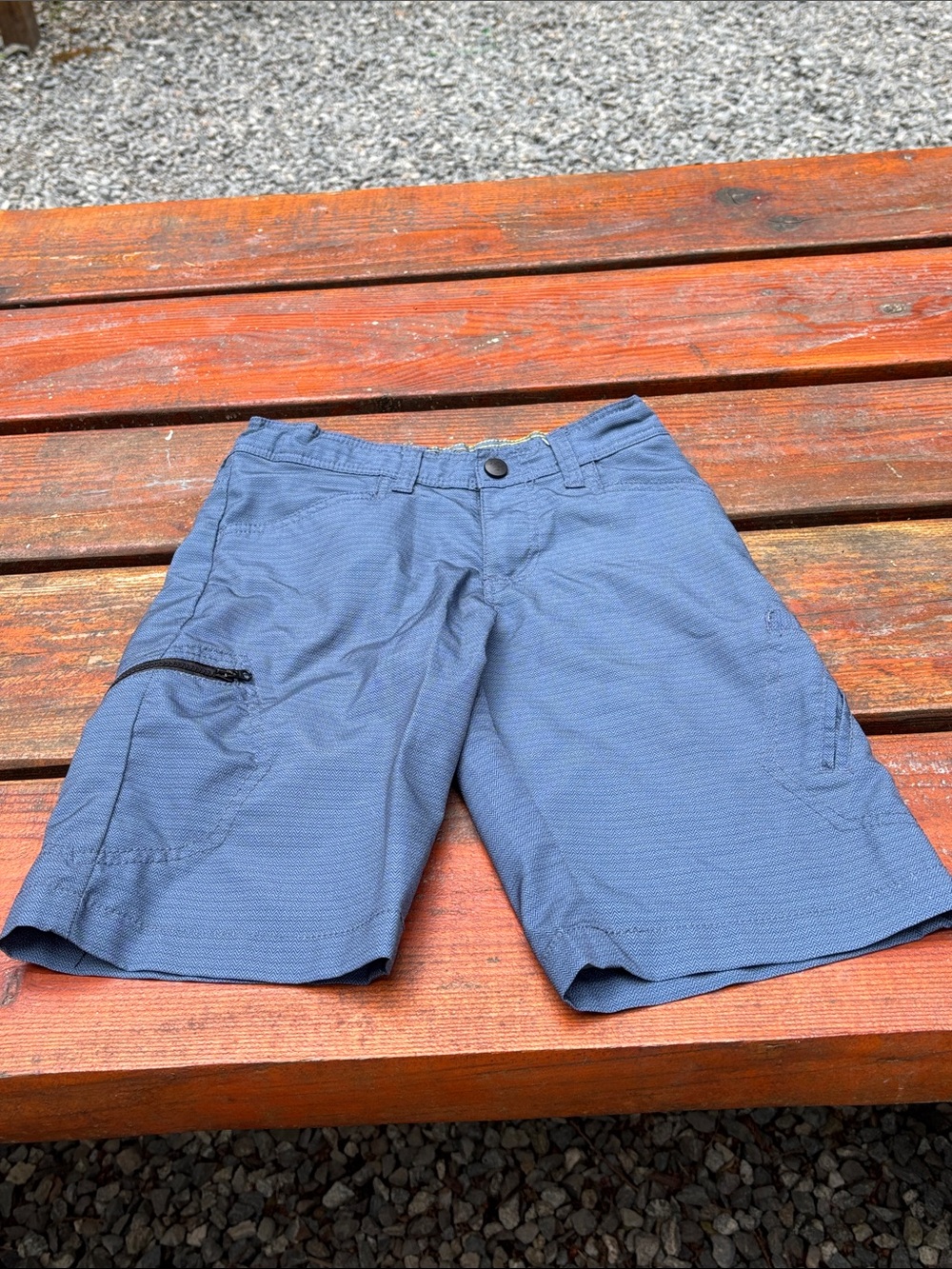 Boys Blue Utility Shorts